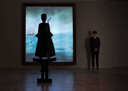 Christine Dixie installation To Be King. Courtesy of Sulger-Buel Lovell gallery